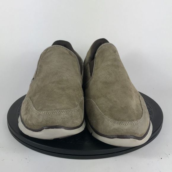 Skechers Equalizer Brown Suede Slip On Comfort Shoes 51502 Men’s Size 13 - Picture 2 of 12